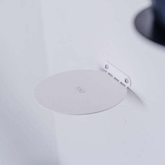 Befold plankje rond, 16cm, wit My Store